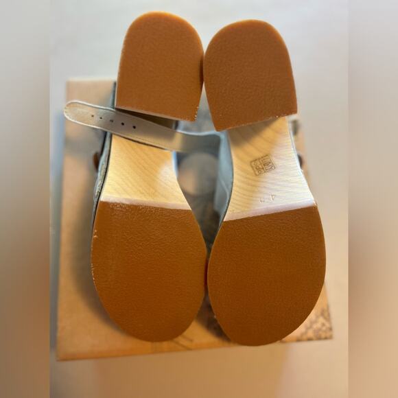Free People Belem's Clogs White Size 40 New in Box - Picture 5 of 9